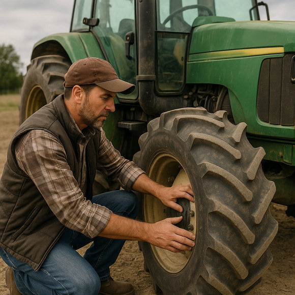 🛠️ Întreținerea Anuală a Anvelopelor Agricole – Ghid Complet pentru o Utilizare Eficientă